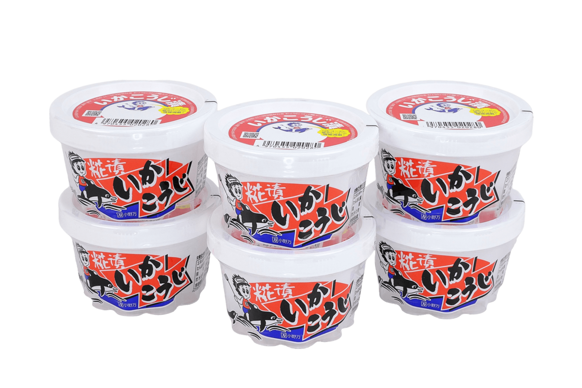 いかこうじ漬 150g 6個セット | 小野万オンラインショップ